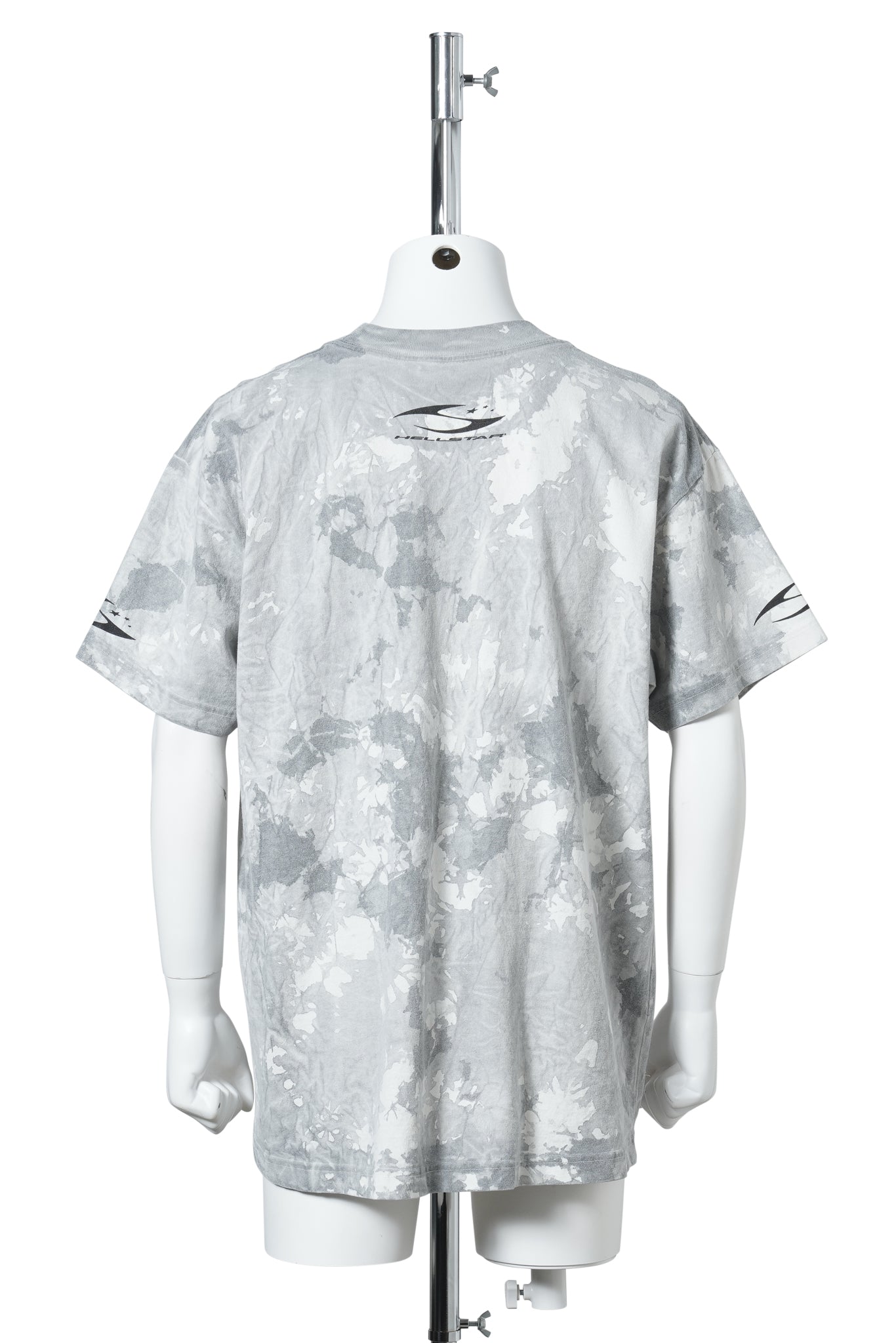 H CURSIVE LOGO T-SHIRT / GREY