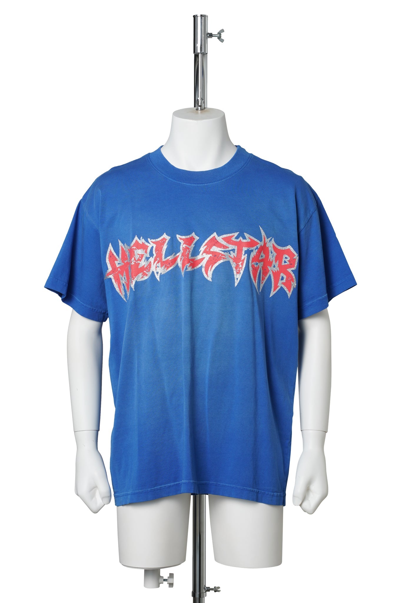 METAL LOGO TEE / BLUE