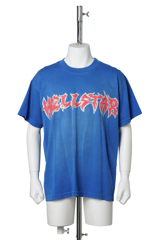 METAL LOGO TEE / BLUE