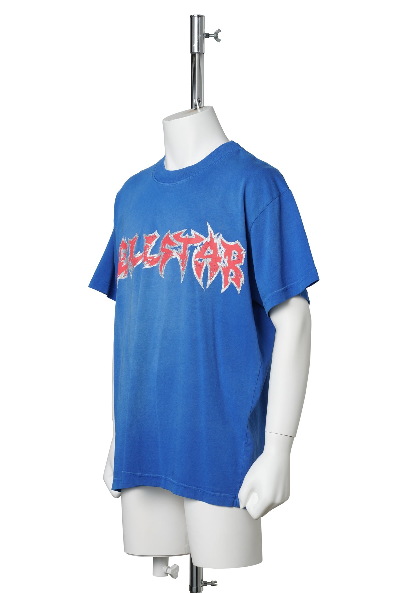 METAL LOGO TEE / BLUE