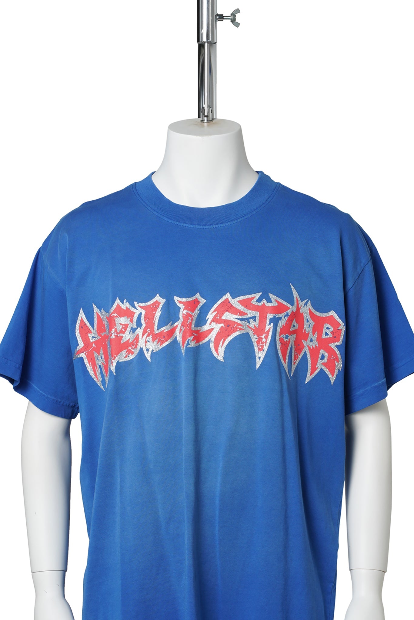 METAL LOGO TEE / BLUE