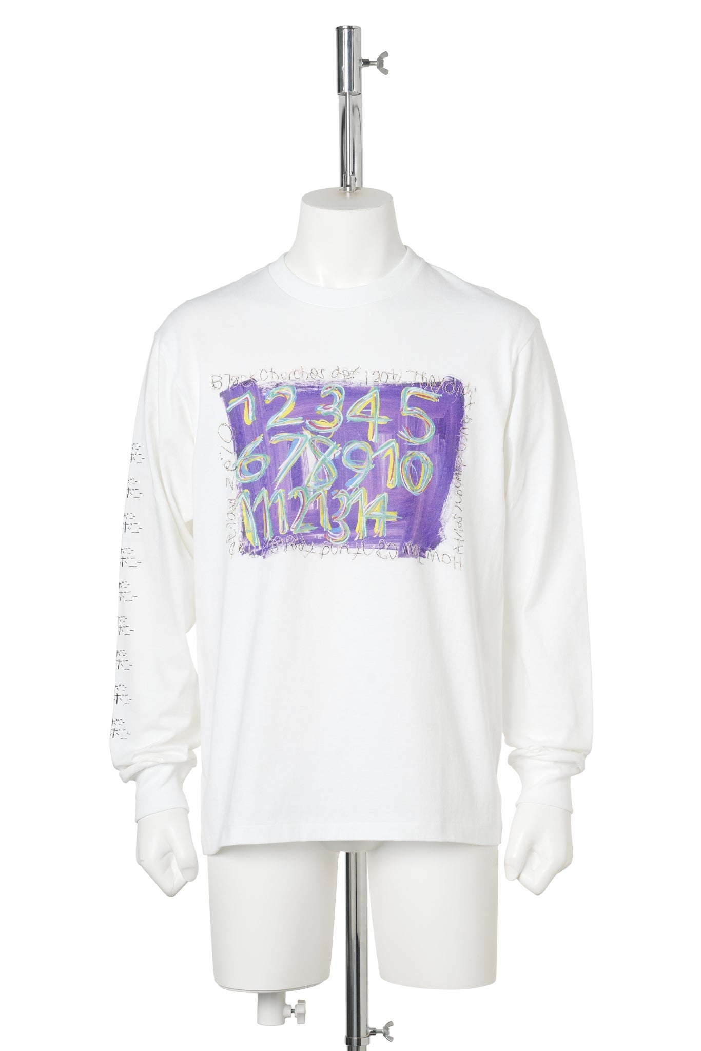 LONG SLEEVE T 「タイトル不明」 / WHITE