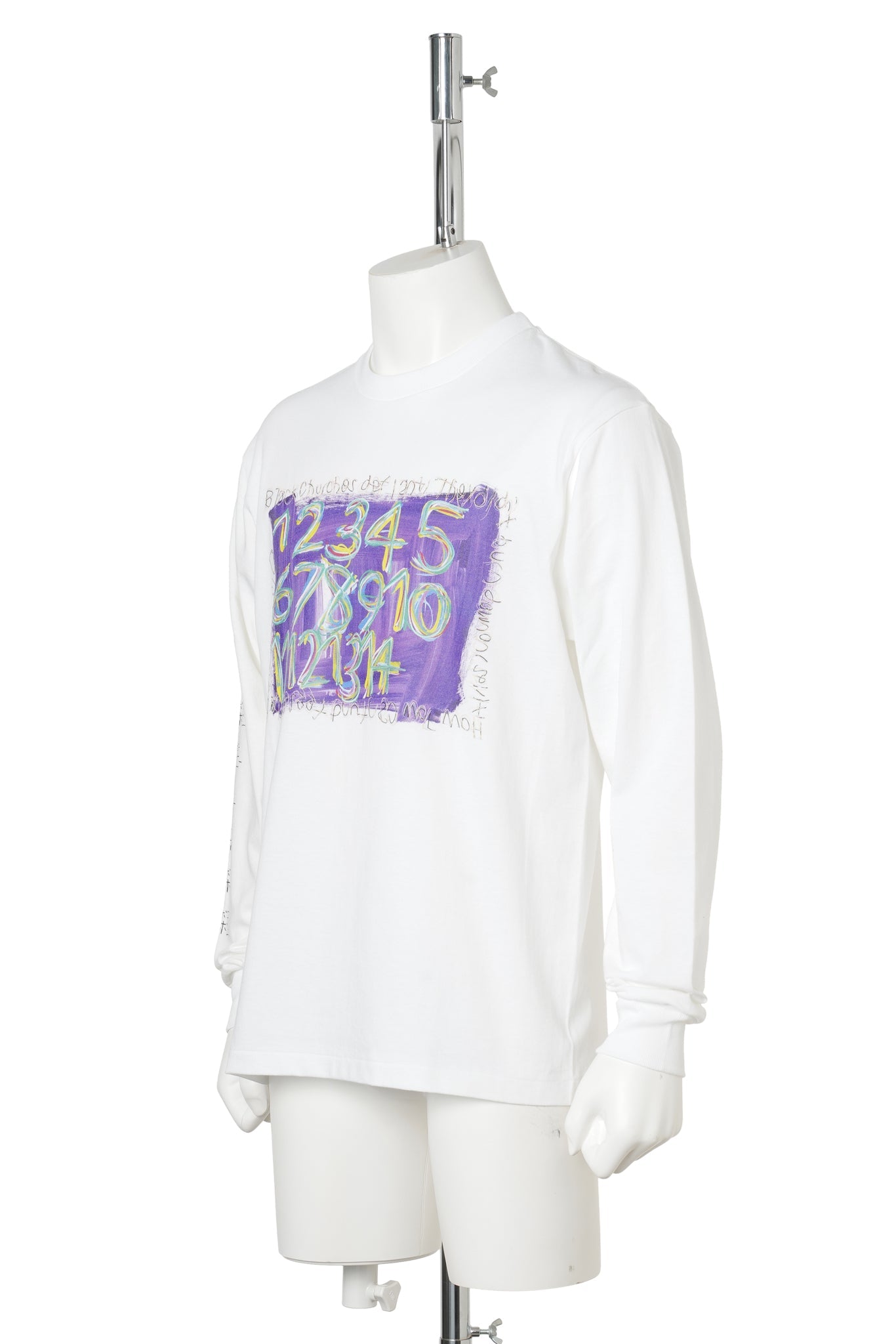 LONG SLEEVE T 「タイトル不明」 / WHITE