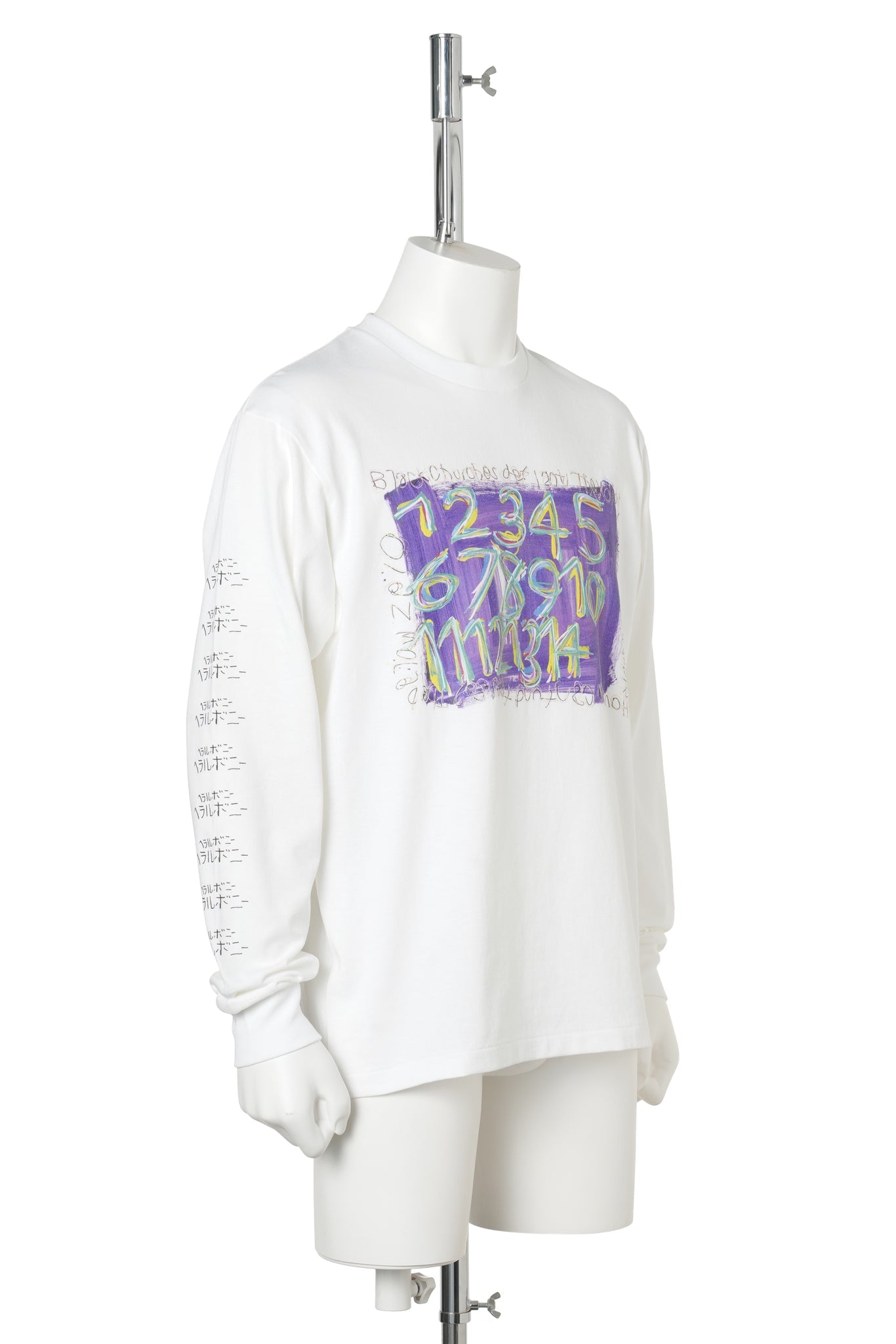 LONG SLEEVE T 「タイトル不明」 / WHITE