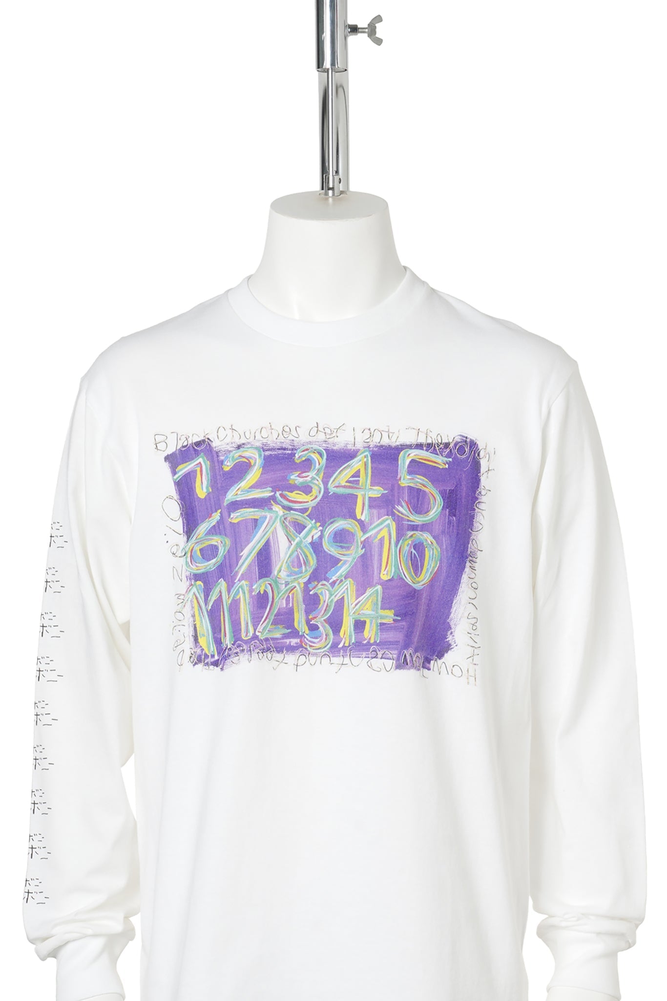 LONG SLEEVE T 「タイトル不明」 / WHITE