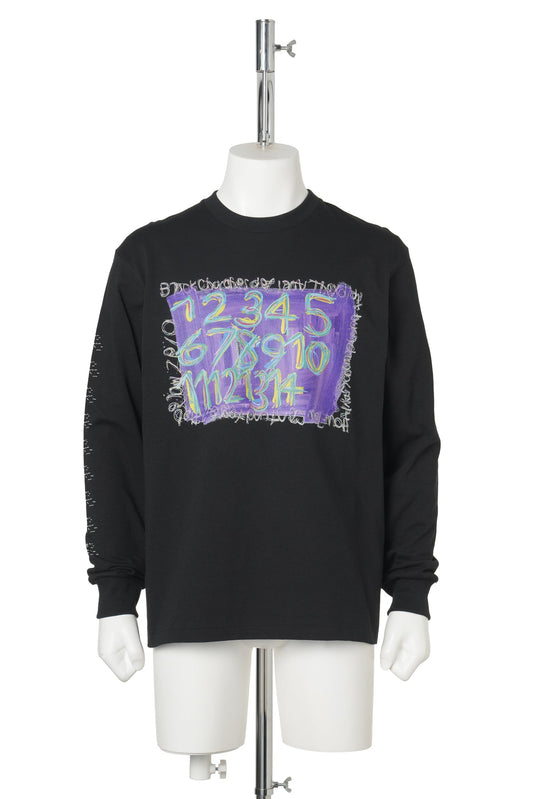 LONG SLEEVE T 「タイトル不明」 / BLACK