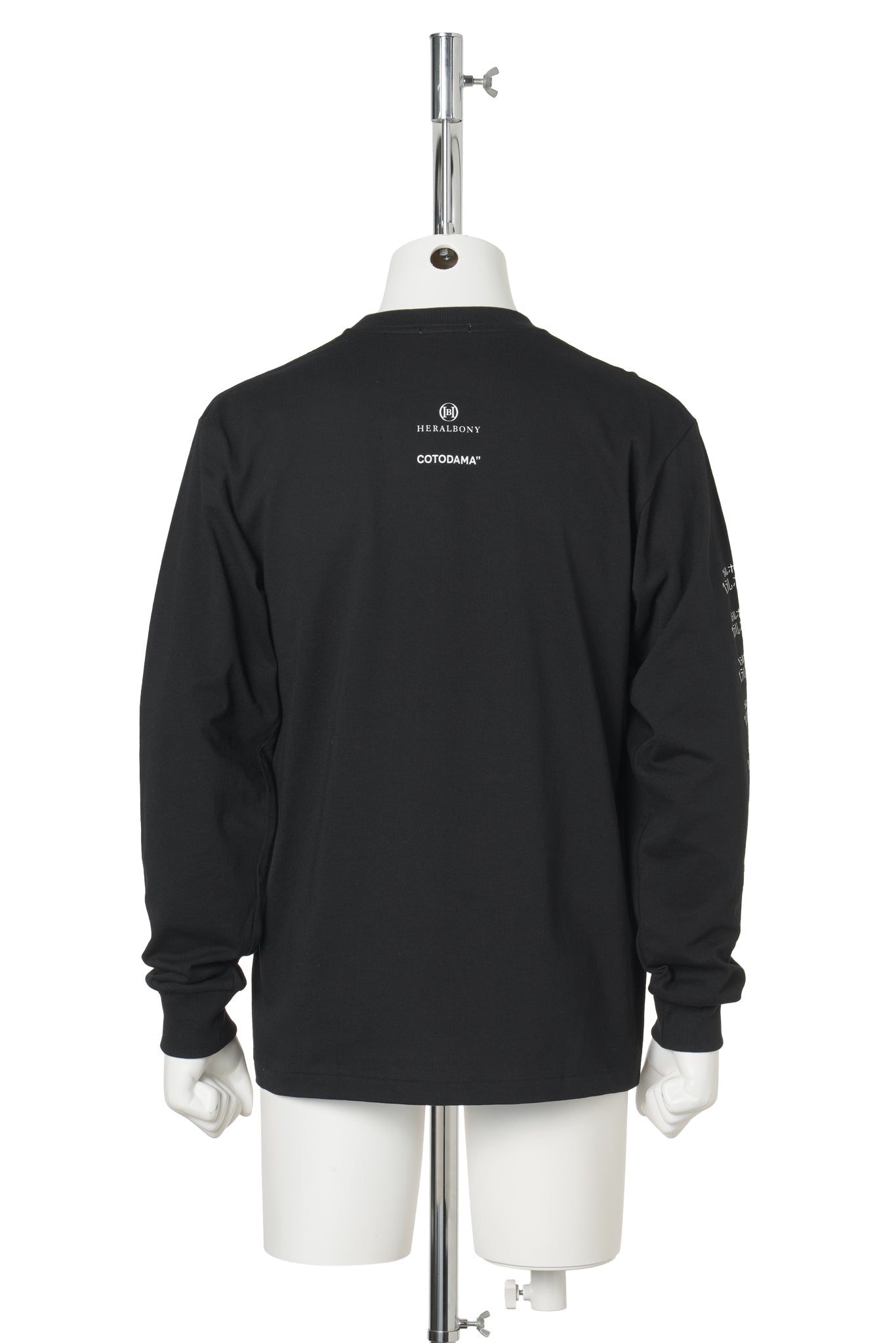 LONG SLEEVE T 「タイトル不明」 / BLACK