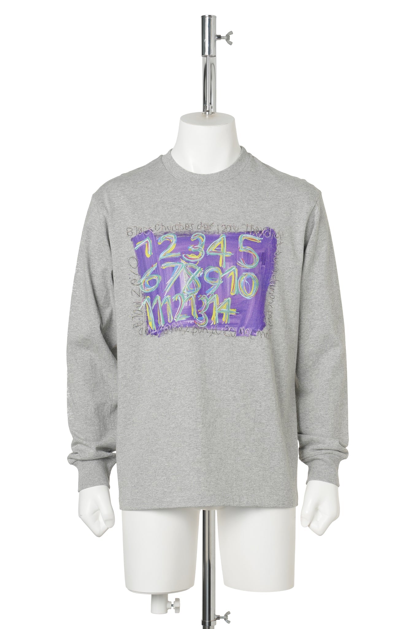LONG SLEEVE T 「タイトル不明」 / GREY