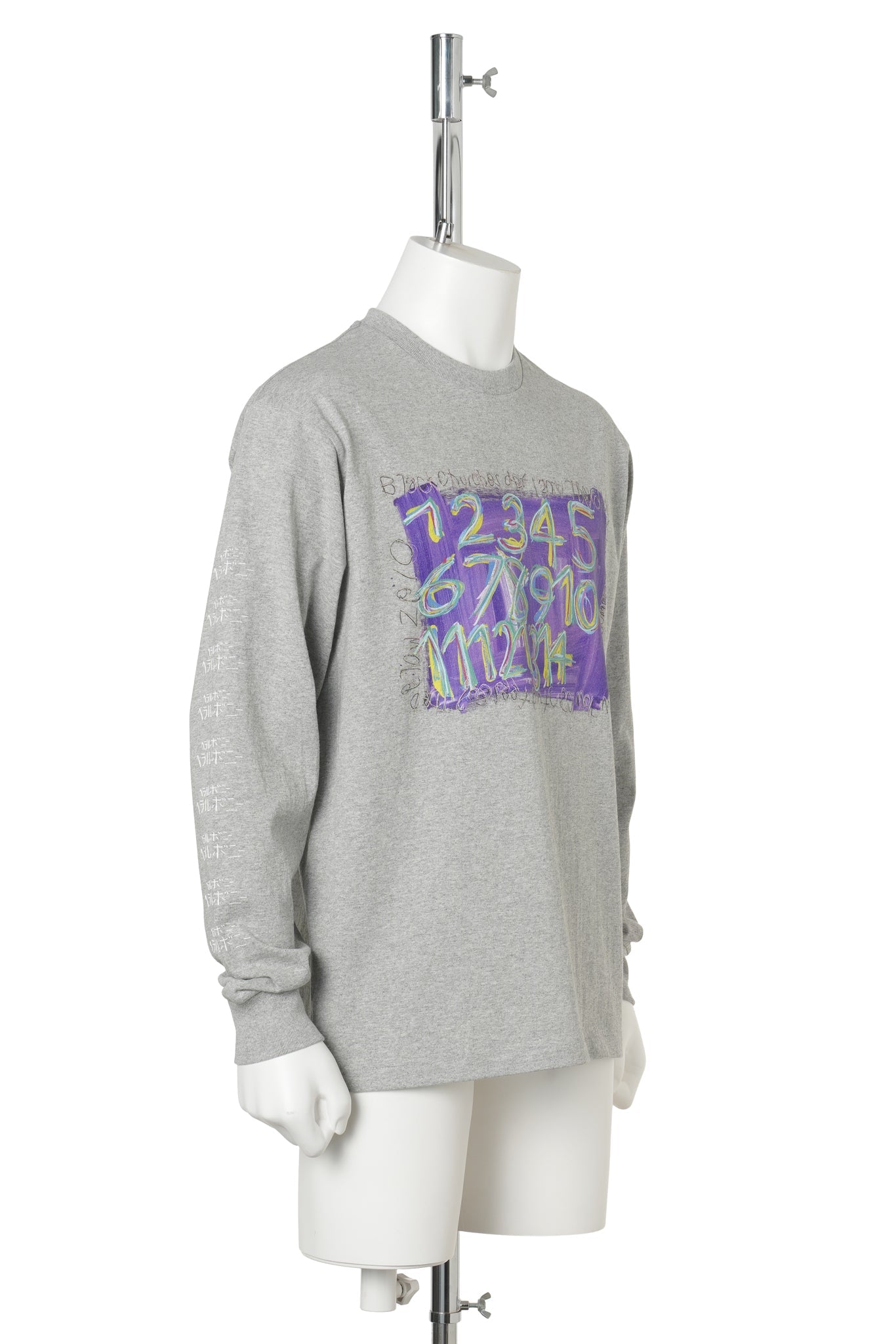 LONG SLEEVE T 「タイトル不明」 / GREY