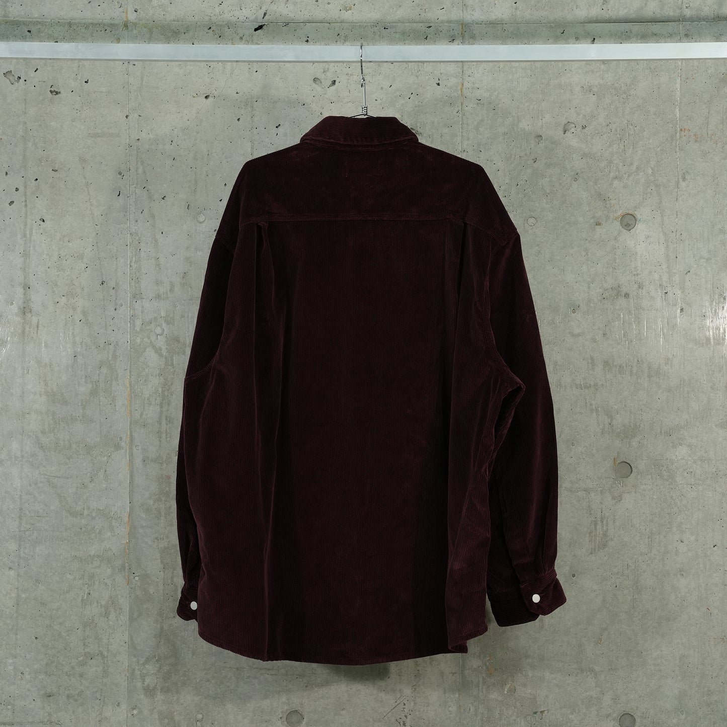 DENIM OVERSHIRT / 201:DARK BROWN