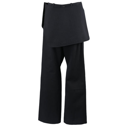 FLAP PANTS / BLACK