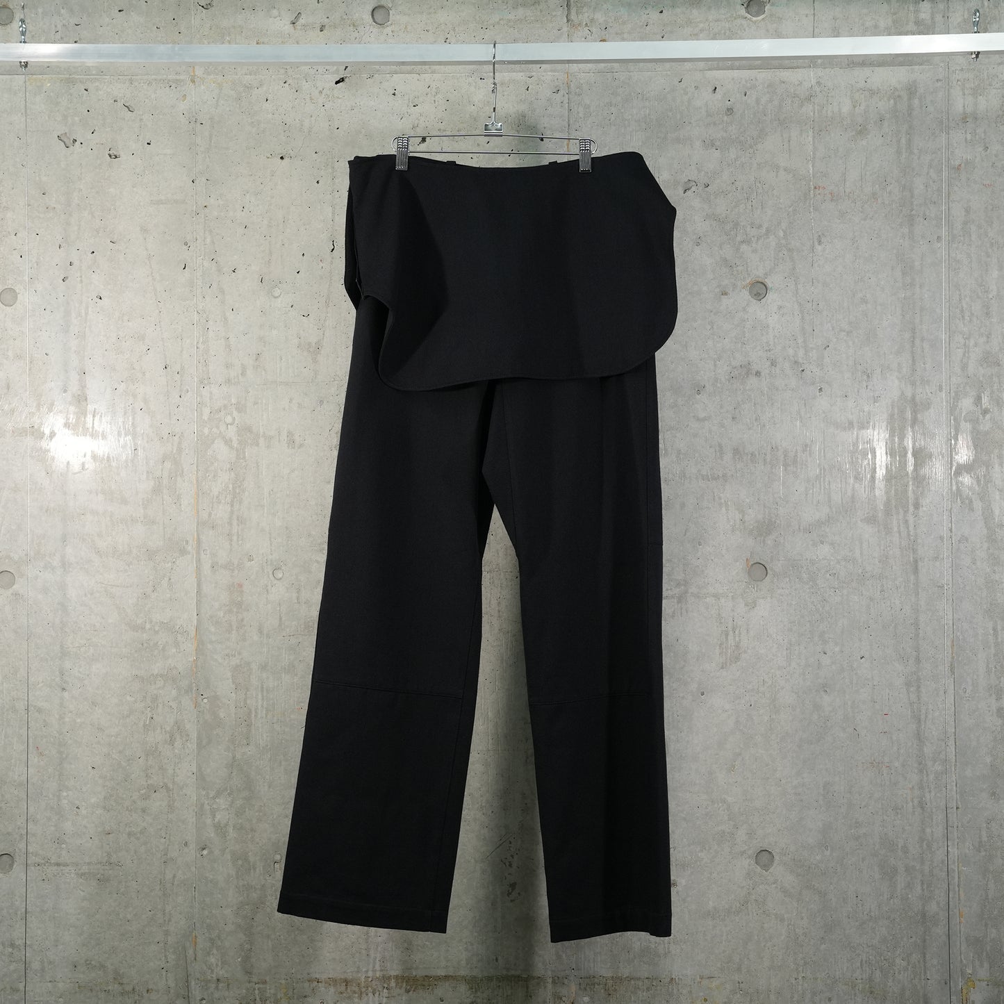 FLAP PANTS / BLACK