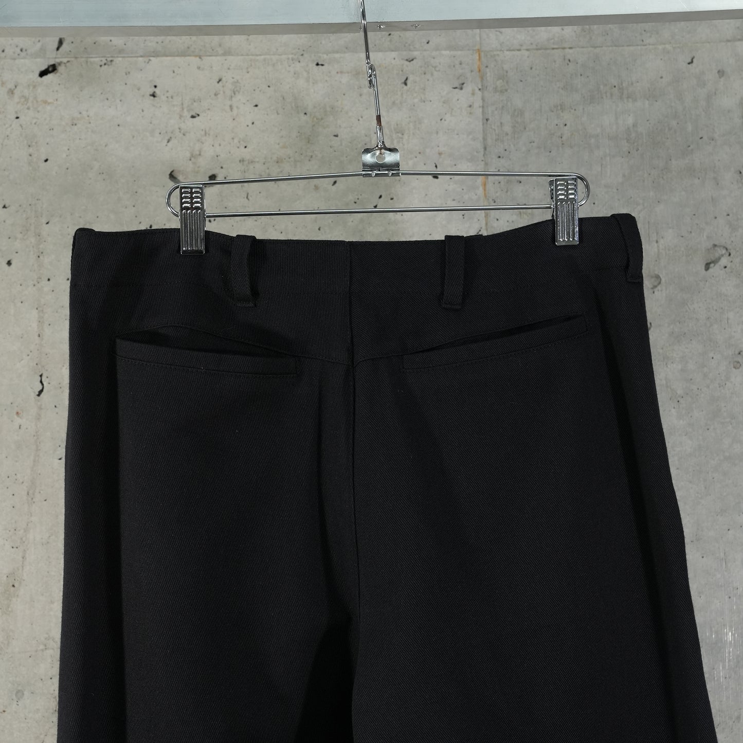 FLAP PANTS / BLACK