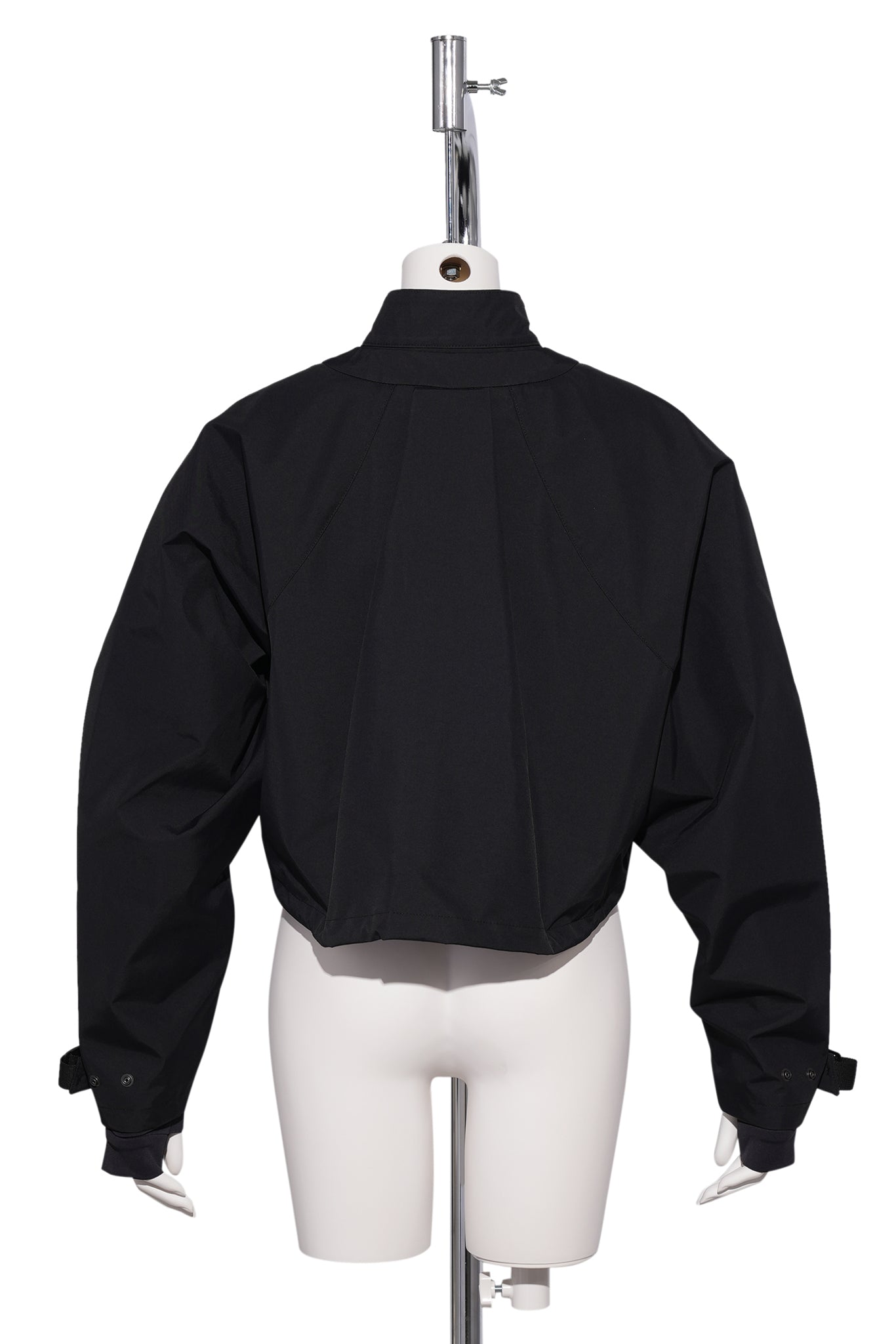 DOUBLE LAYER BOLERO JACKET / BLACK