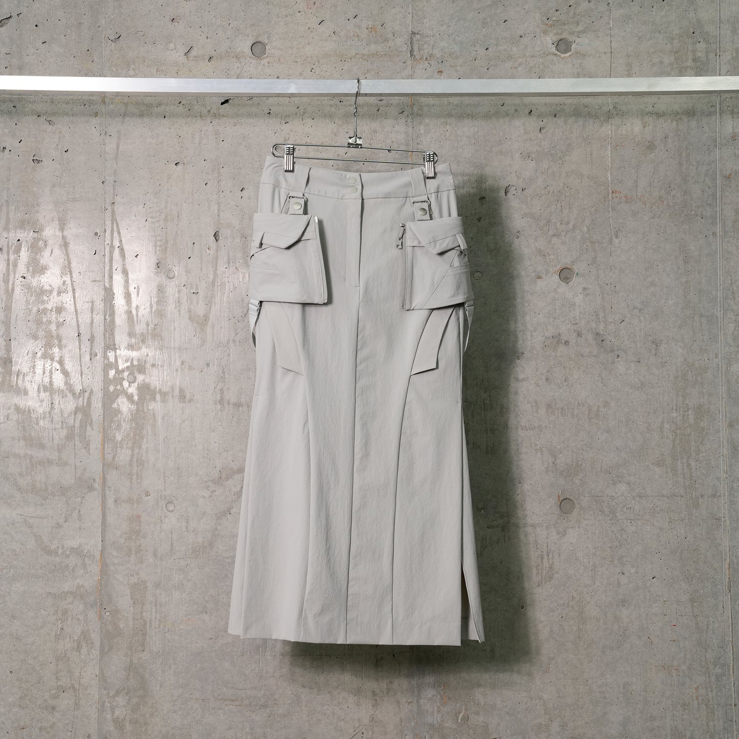 CARGO SKIRT / FOG GREY