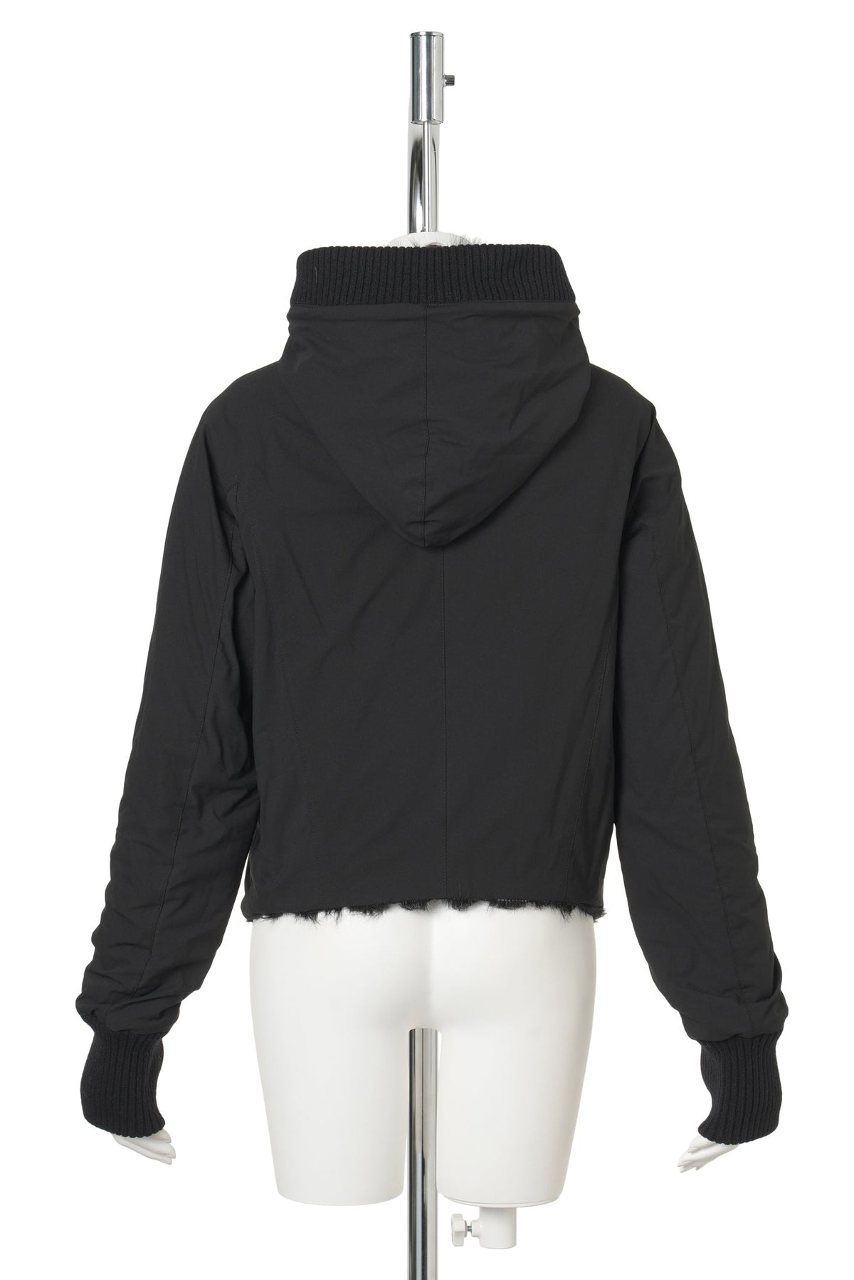 REVERSIBLE FUR JACKET / BLACK