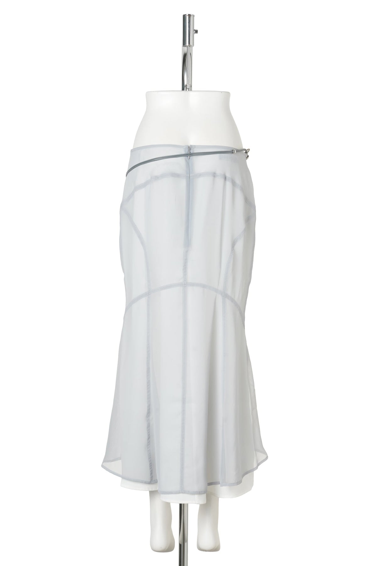 MERMAID SKIRT W/ FEATHER BAG / FOG BLUE