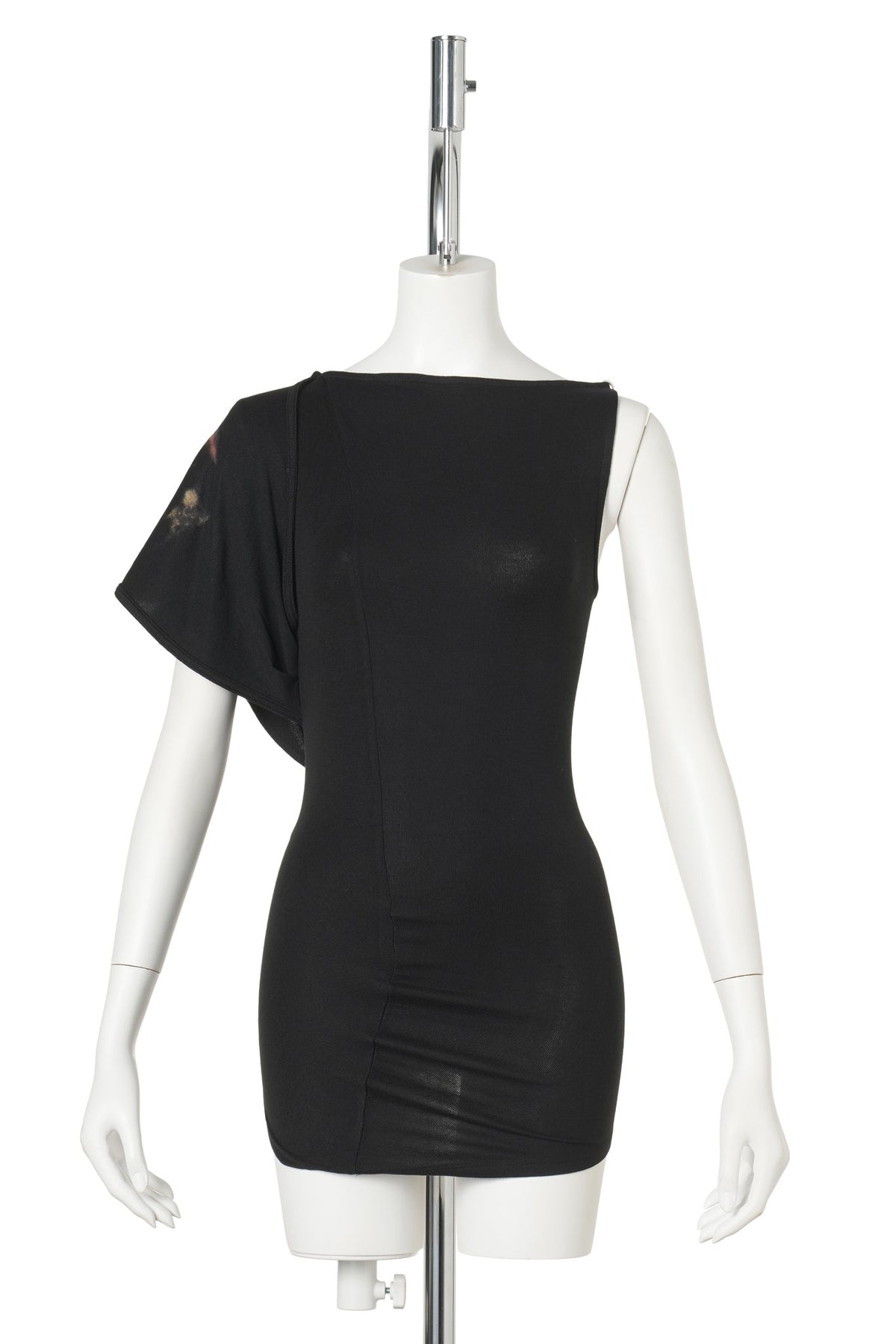 HOODED SLEEVELESS / BLACK