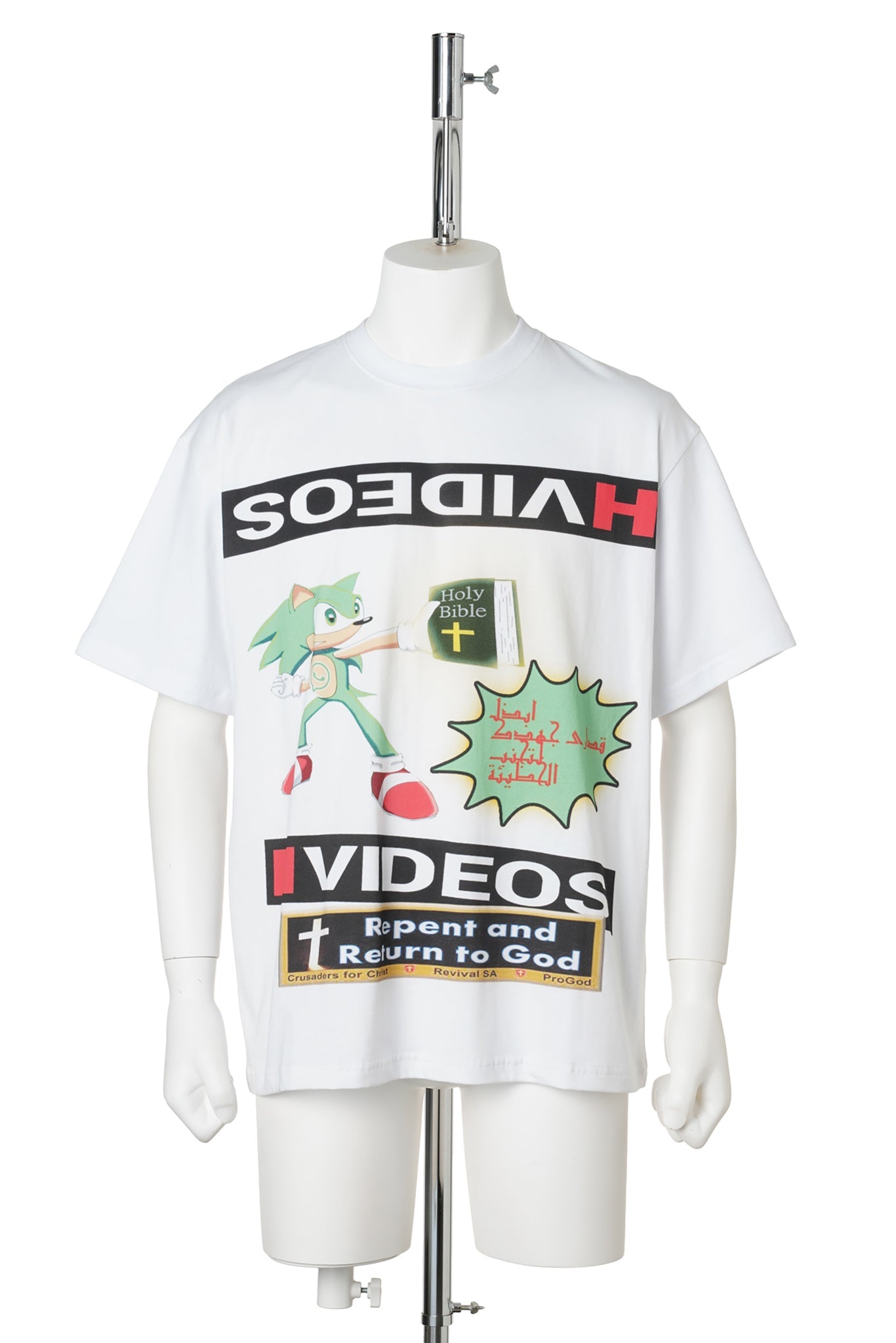 H VIDEOS SHIRT / WHITE