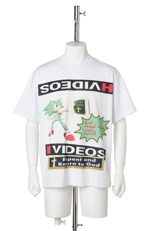 H VIDEOS SHIRT / WHITE