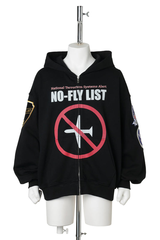 NO FLY HOODIE / BLACK