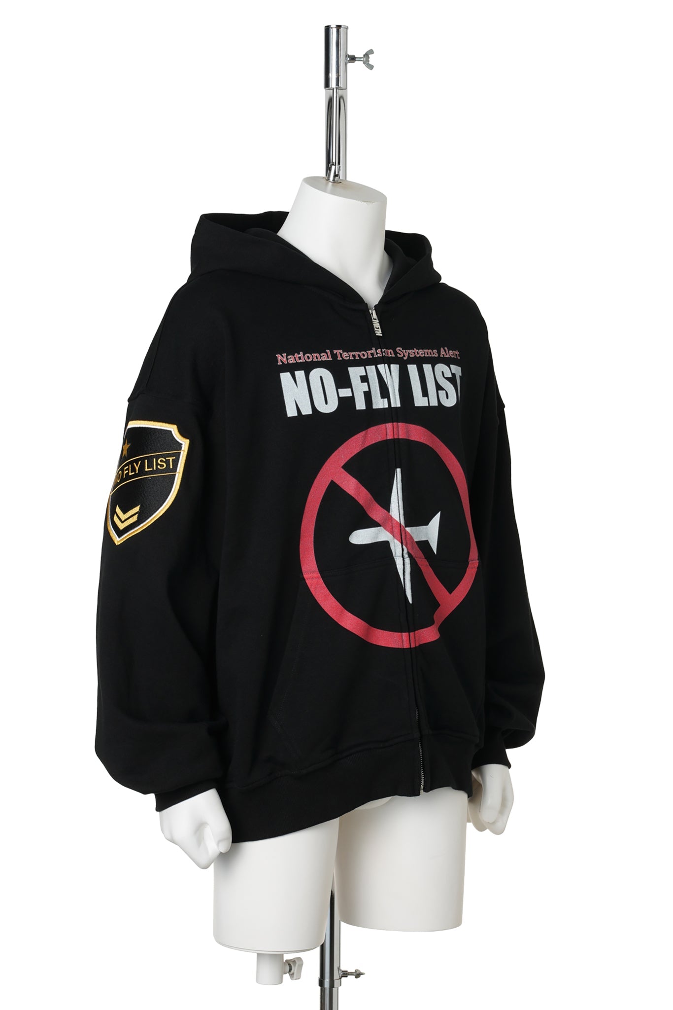 NO FLY HOODIE / BLACK