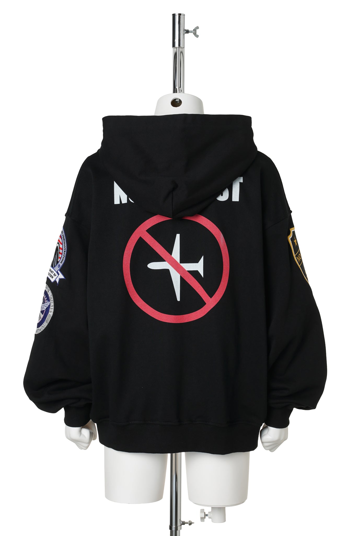 NO FLY HOODIE / BLACK