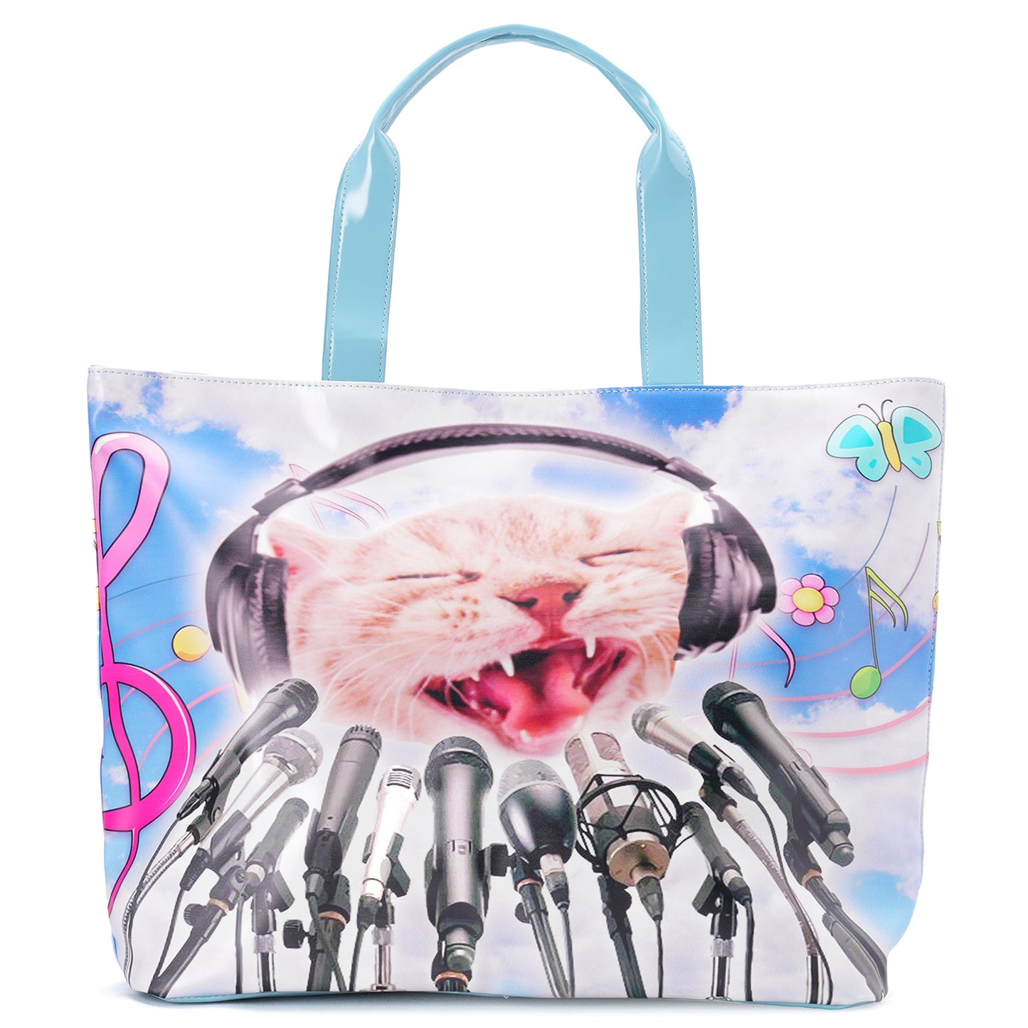 HAPPY MEOW BAG / BLUE