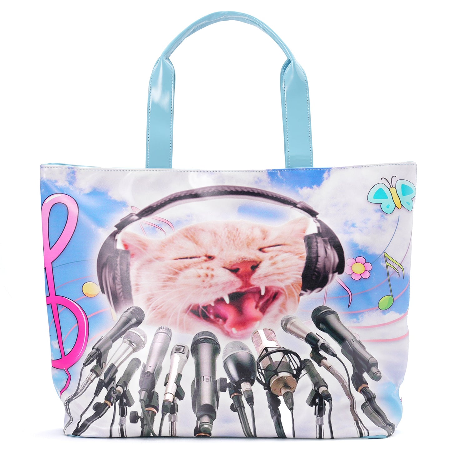 HAPPY MEOW BAG / BLUE