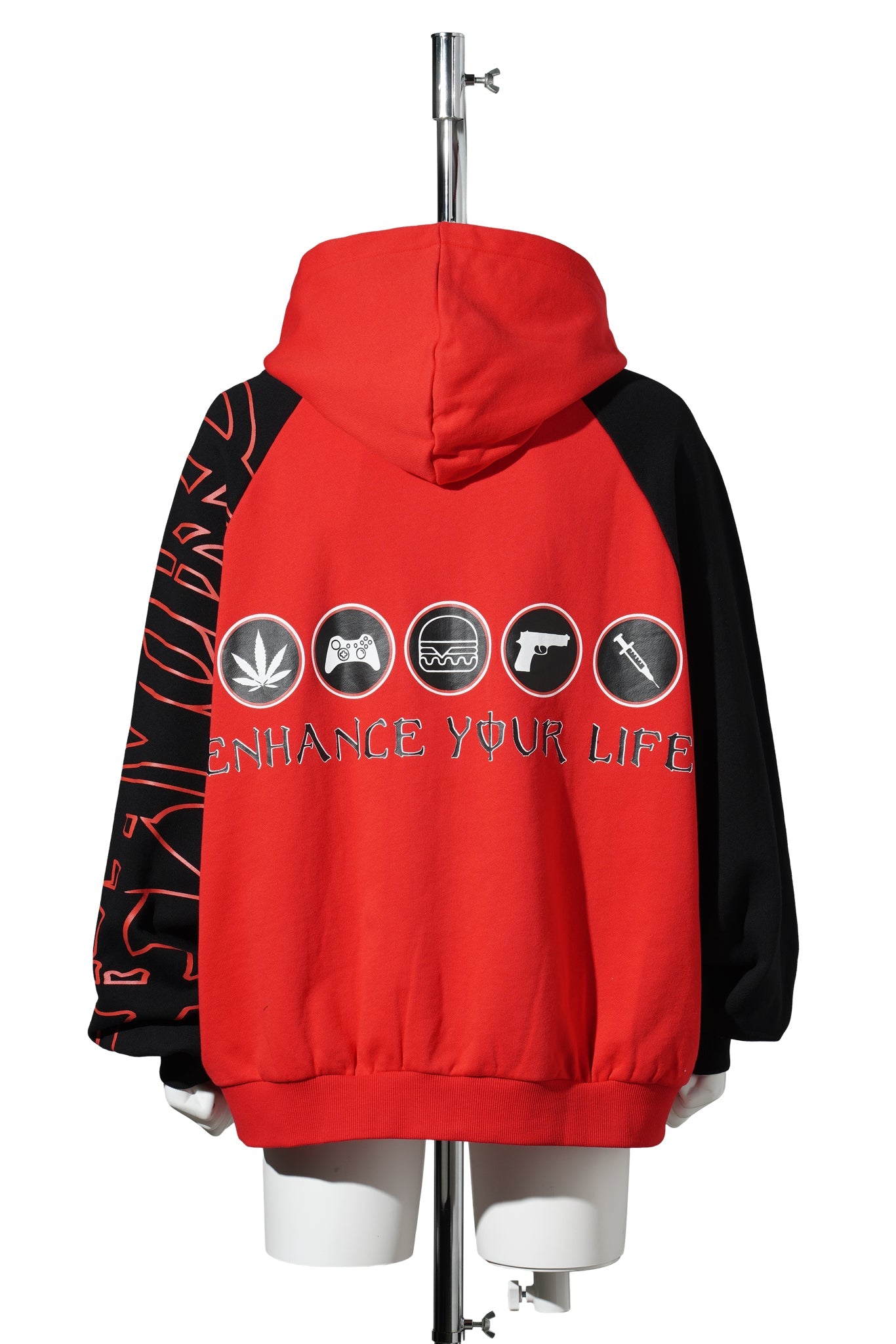 ADDICT HOODIE / RED