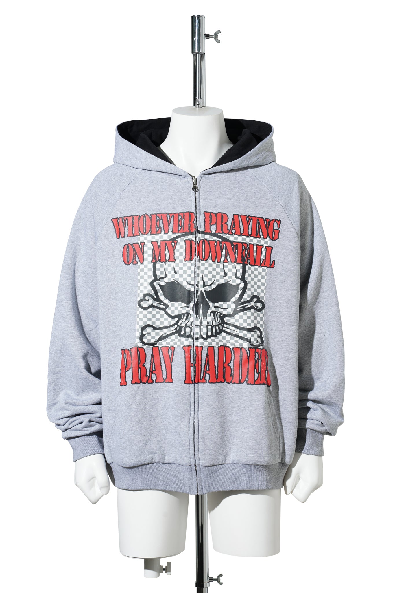 PNG HOODIE (REVERSIBLE) / GREY
