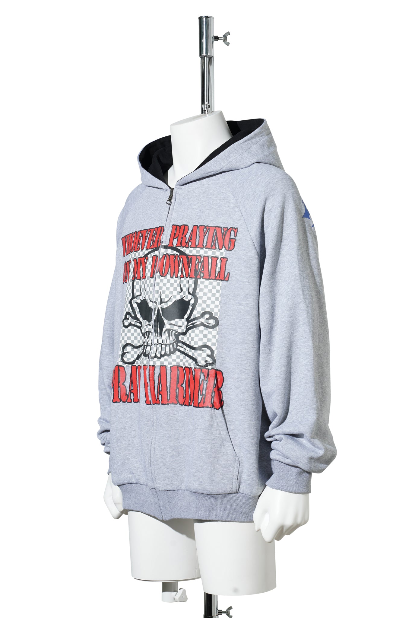 PNG HOODIE (REVERSIBLE) / GREY