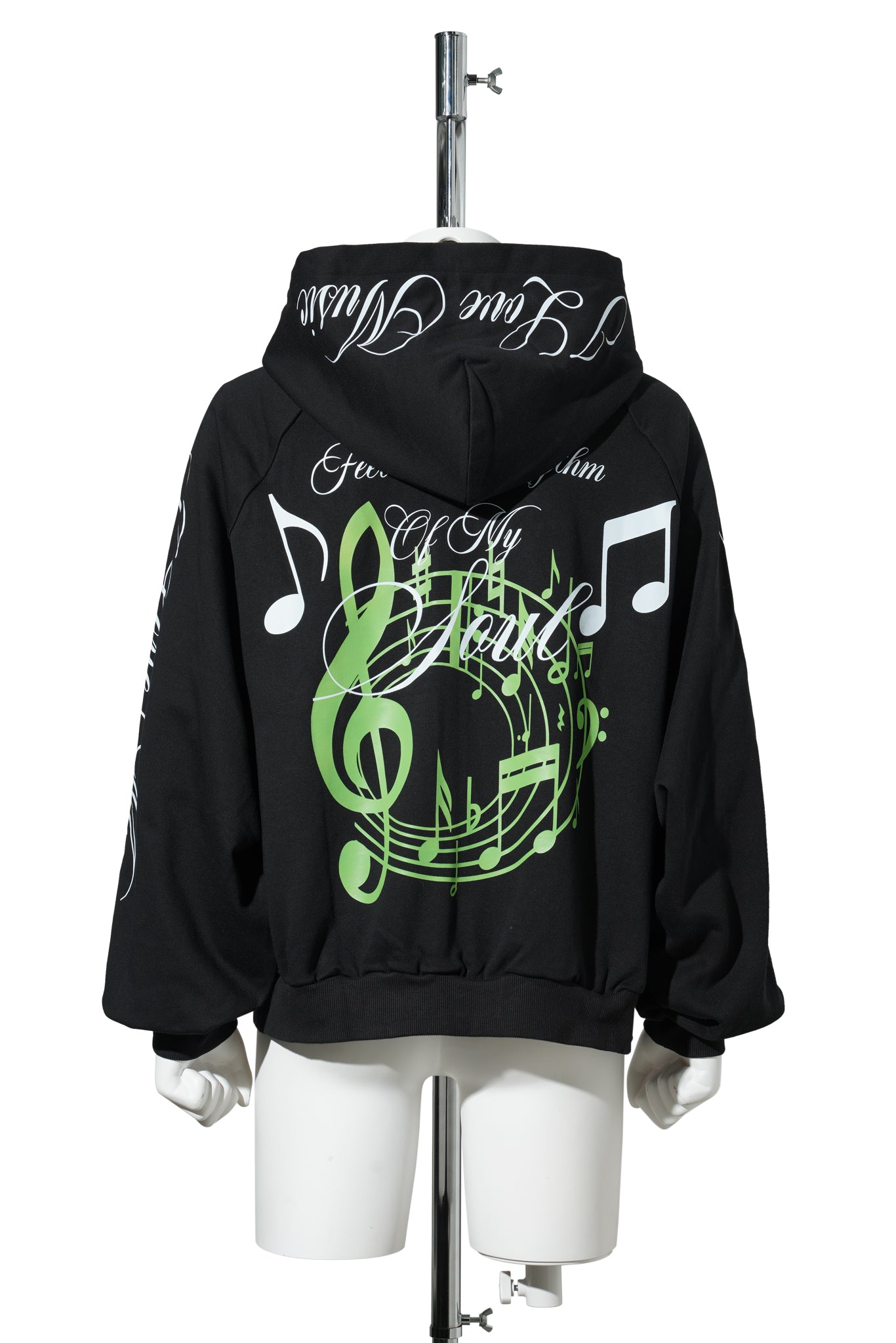 MUSIC HOODIE / BLACK