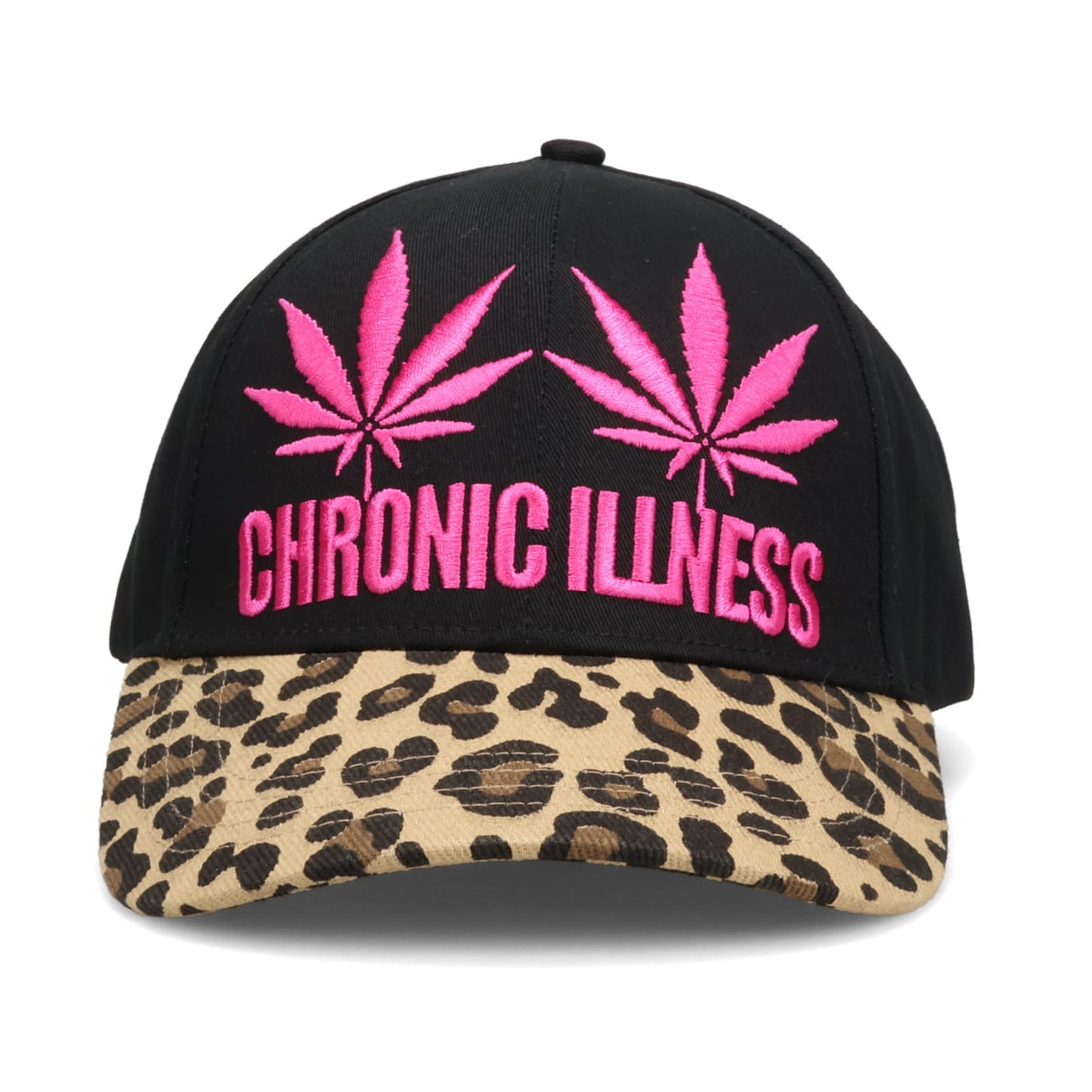 CHRONIC ILLNESS HAT / BLACK/BEIGE