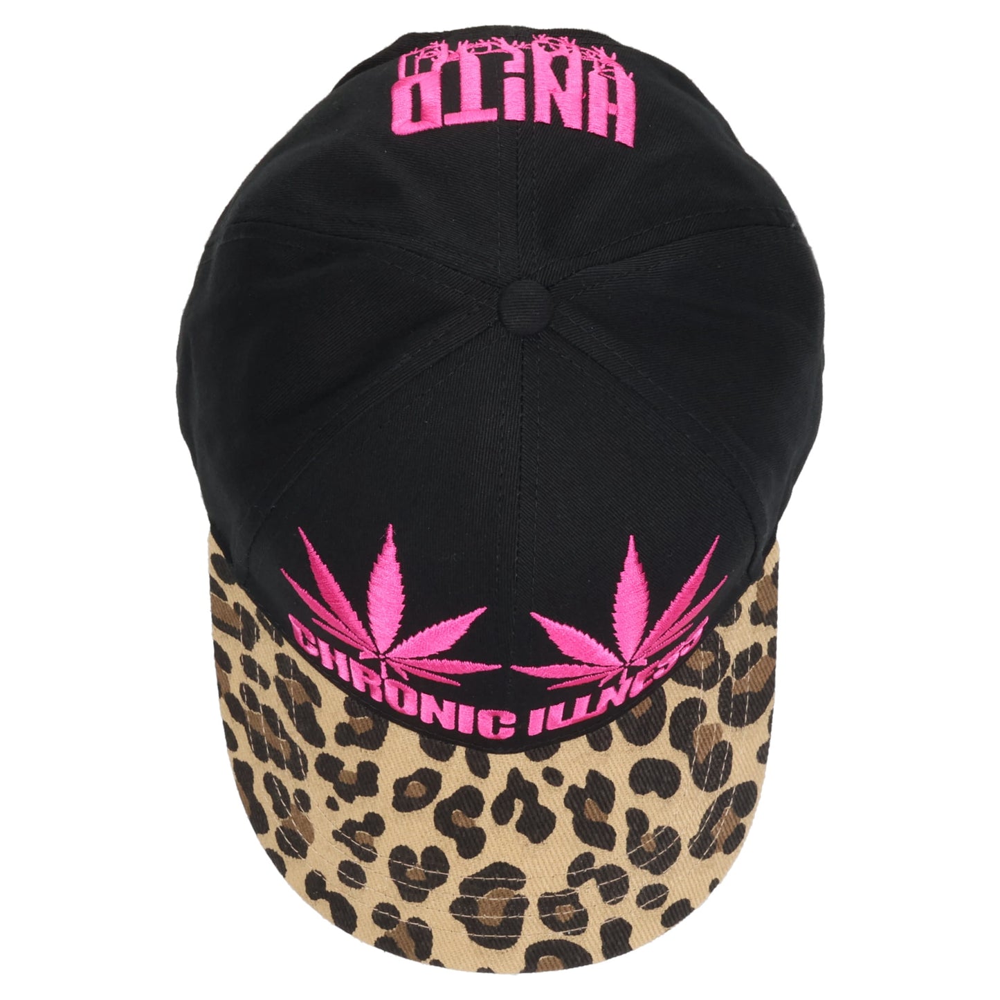 CHRONIC ILLNESS HAT / BLACK/BEIGE