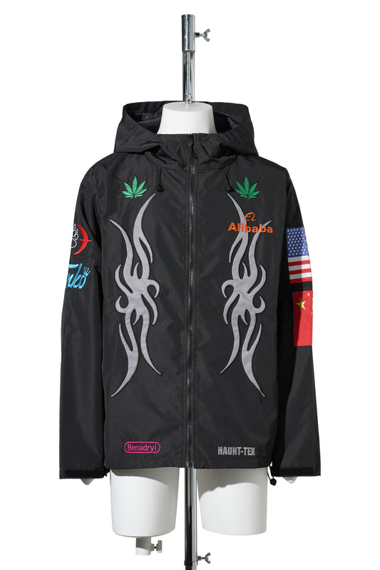 HAUNT-TEX RAINJACKET / BLACK