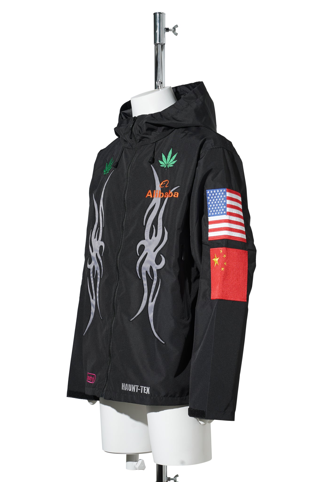 HAUNT-TEX RAINJACKET / BLACK