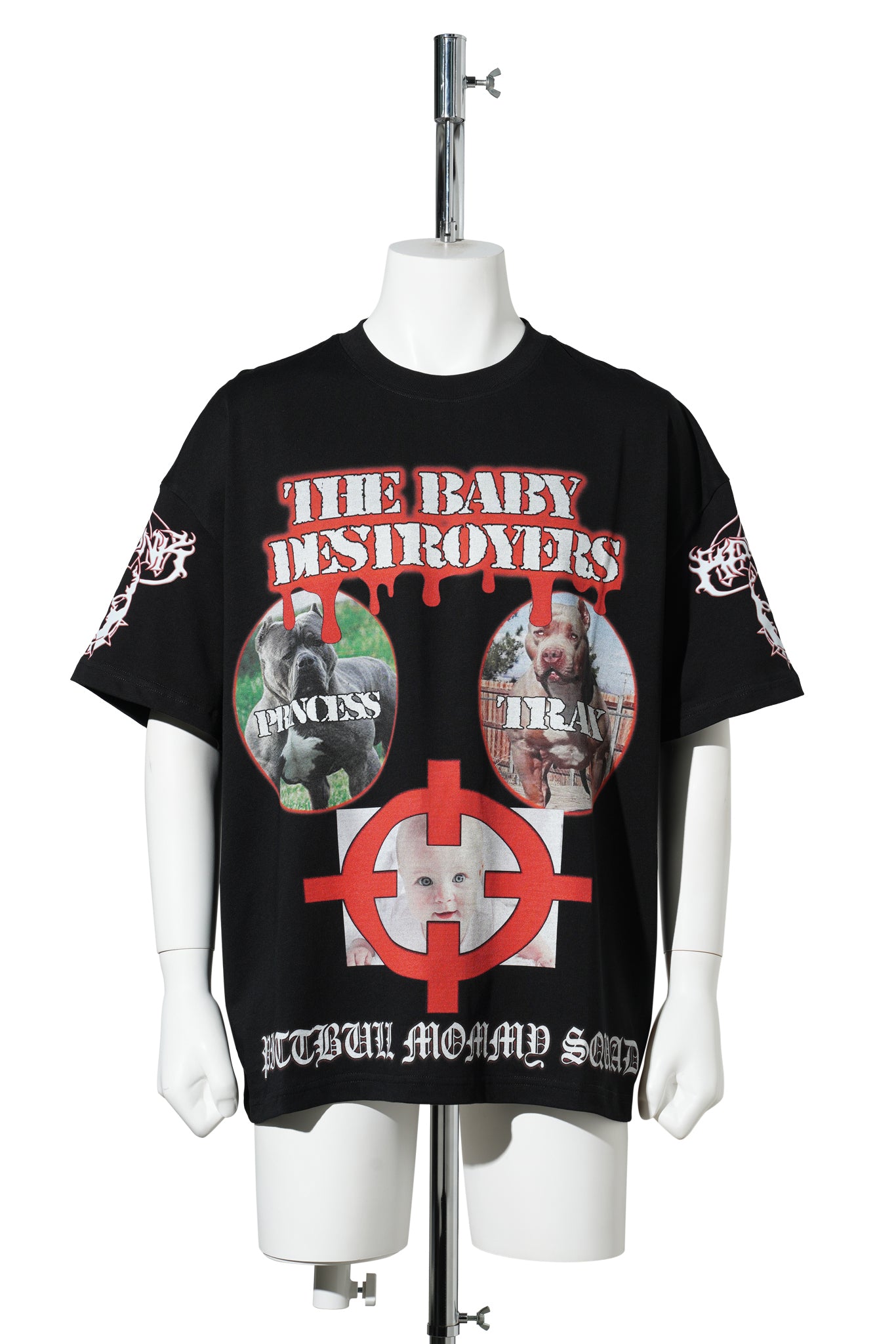 PITBULL T-SHIRT / BLACK