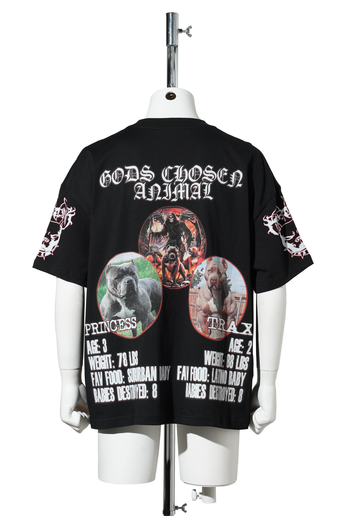 PITBULL T-SHIRT / BLACK