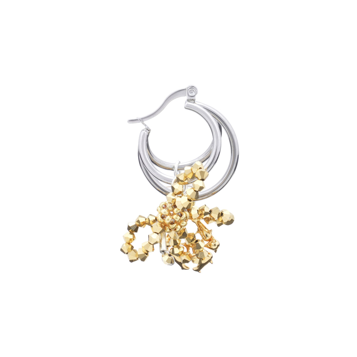 ASTER GOLD - TRIPLE LOOP EARRING