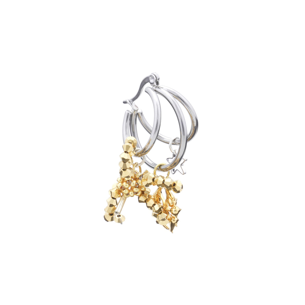 ASTER GOLD - TRIPLE LOOP EARRING