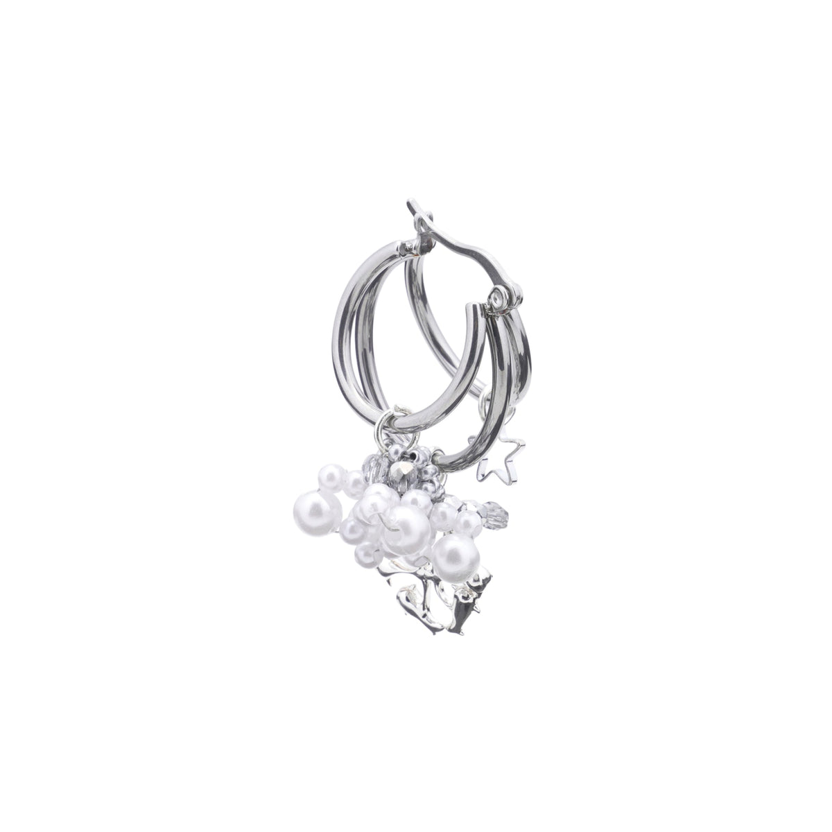 GYPSOPHILA -TRIPLE LOOP EARRINGS
