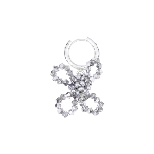 PAEONIA ARGENTA - MINI LOOP EARRINGS