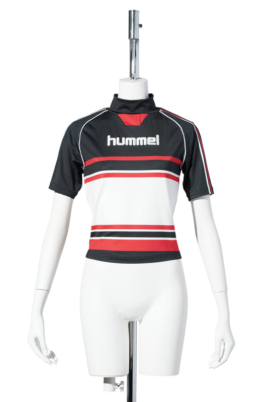 90S ARCHIVE MICRO FBSHIRT / 9020:BLACK x RED