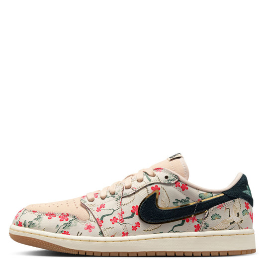 AIR JORDAN 1 RETRO LOW OG / 100:OATMEAL/BLACK-JADE SMOKE