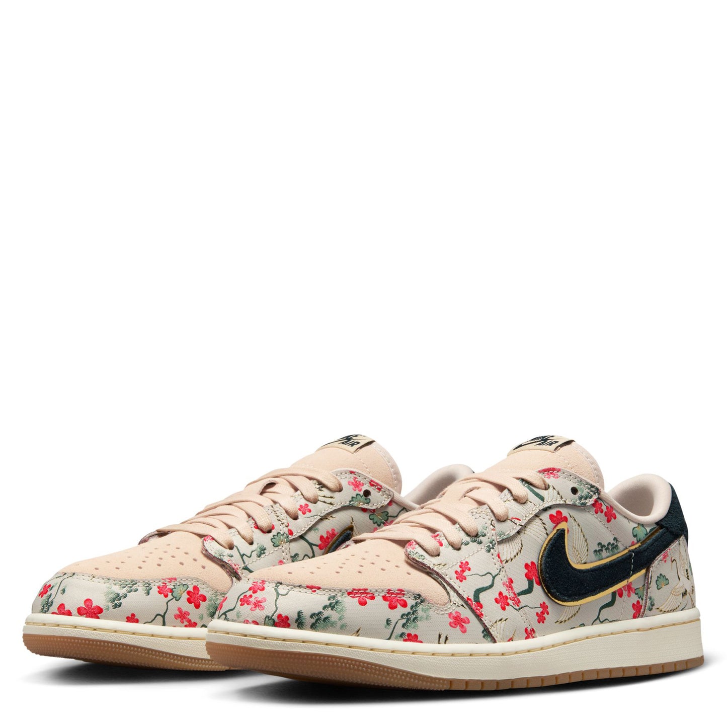 AIR JORDAN 1 RETRO LOW OG / 100:OATMEAL/BLACK-JADE SMOKE