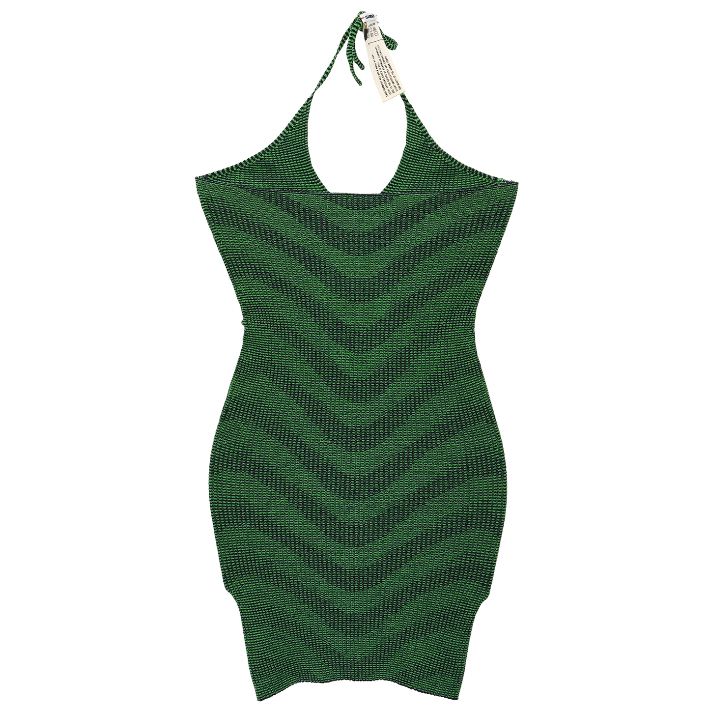 PULLAWAY SHORT DRESS / LENTICULAR CUCUMBER