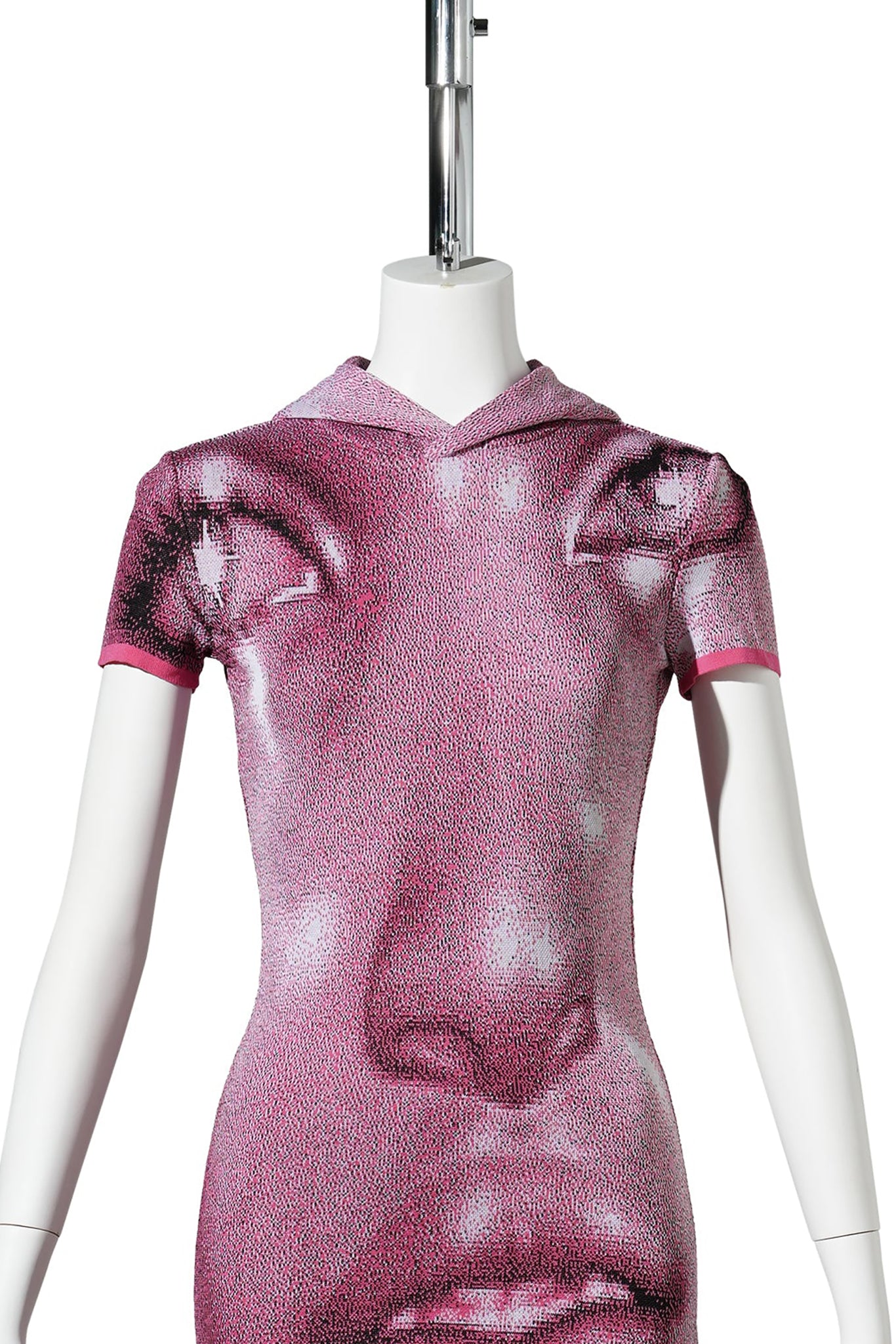 FLARE MINI DRESS / PINK