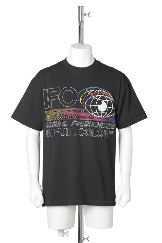 VISUAL FREQUENCIES TEE / BLACK