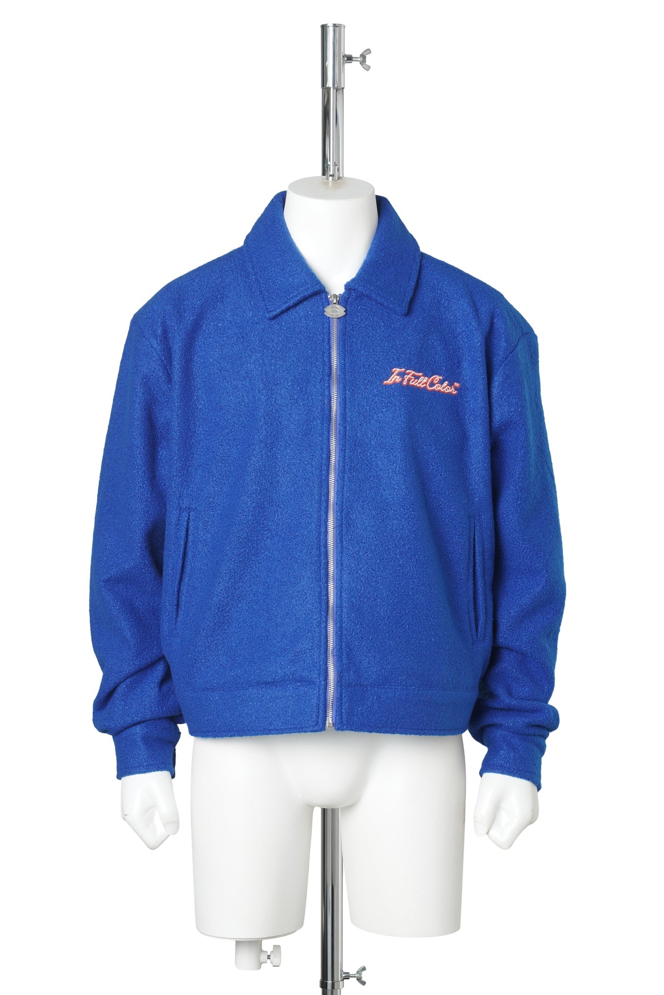 GLOBALLY TELEVISED WOOL JACKET / NAVY/RED/WHITE